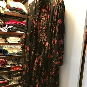 Zara long floral dress